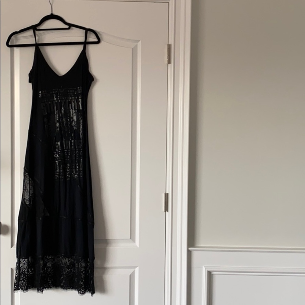 Salvage fitted glow dress